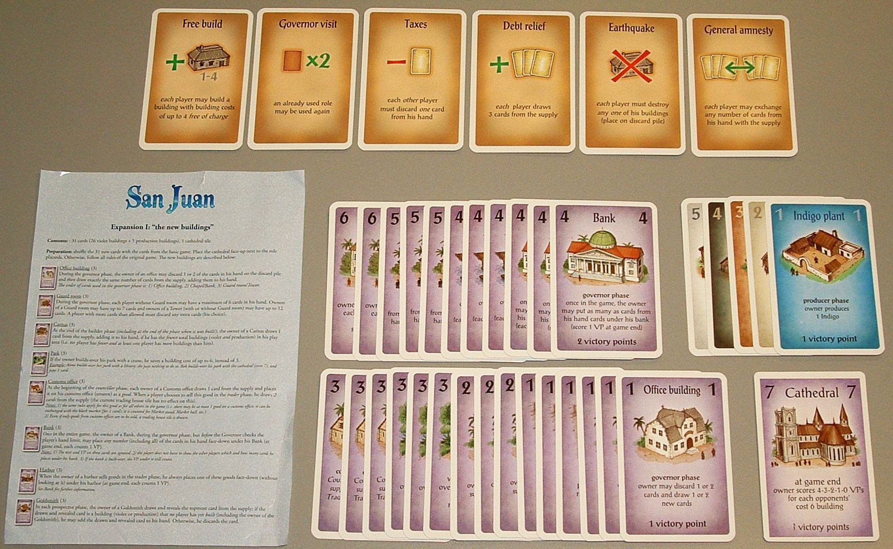 San Juan: The New Buildings & The Events