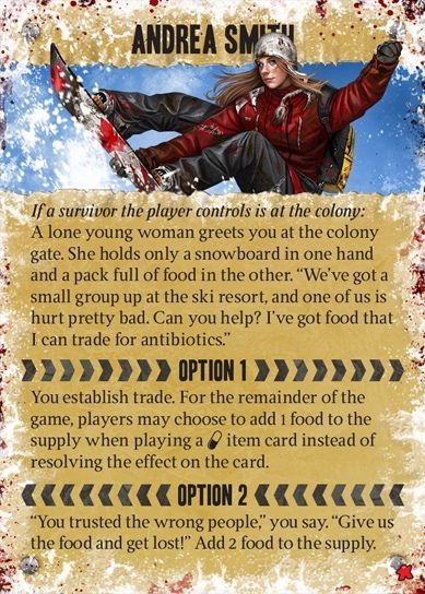 Dead of Winter: Andrea Smith