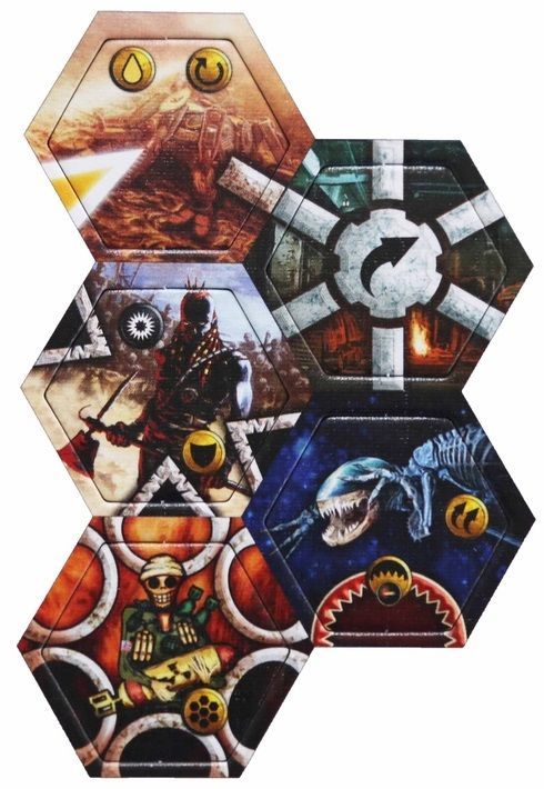 Neuroshima Hex! 3.0: Promo Tiles Set 1