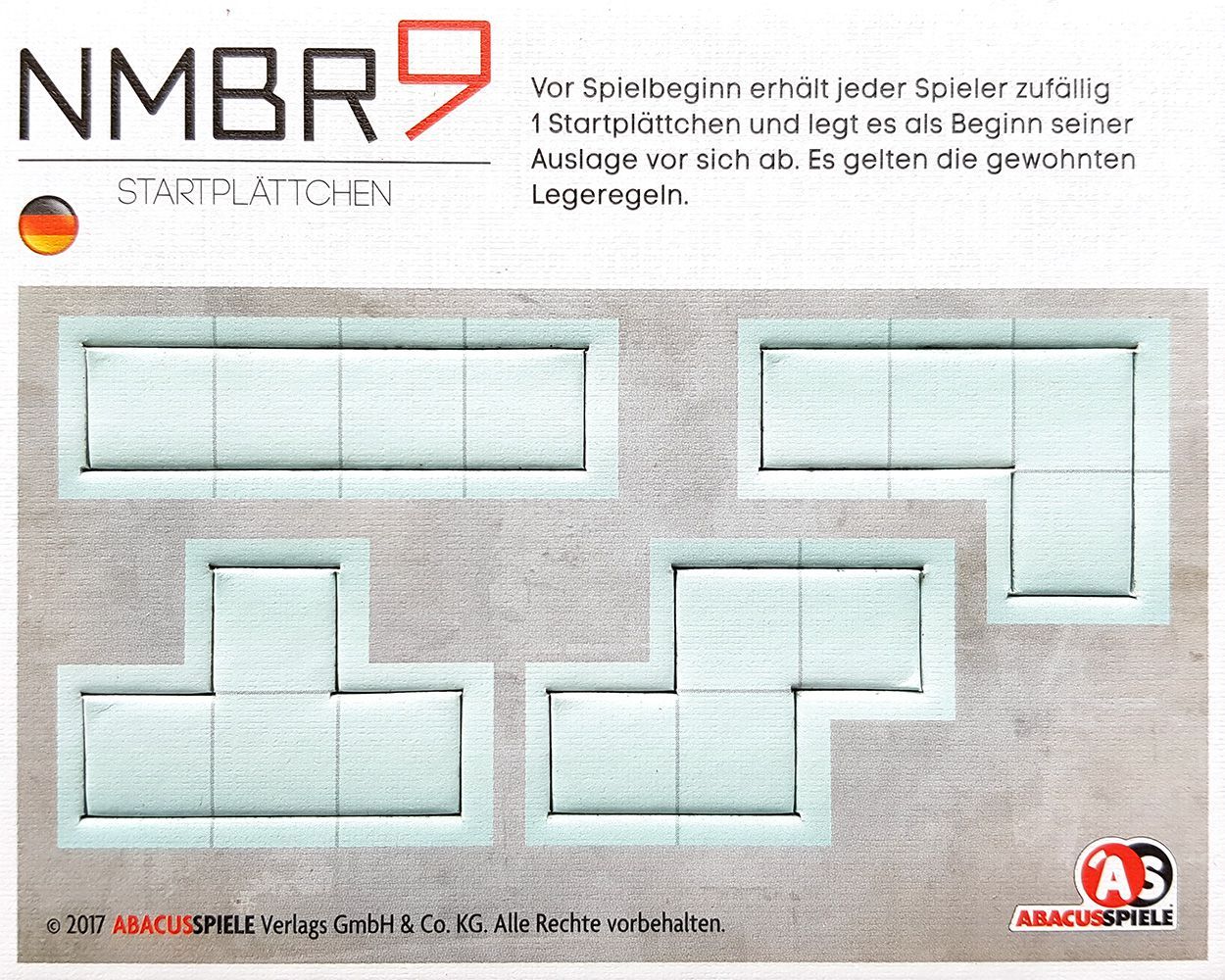 NMBR 9: Starting Tiles Promo