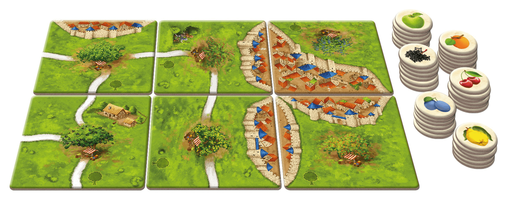 Carcassonne: The Fruit-Bearing Trees