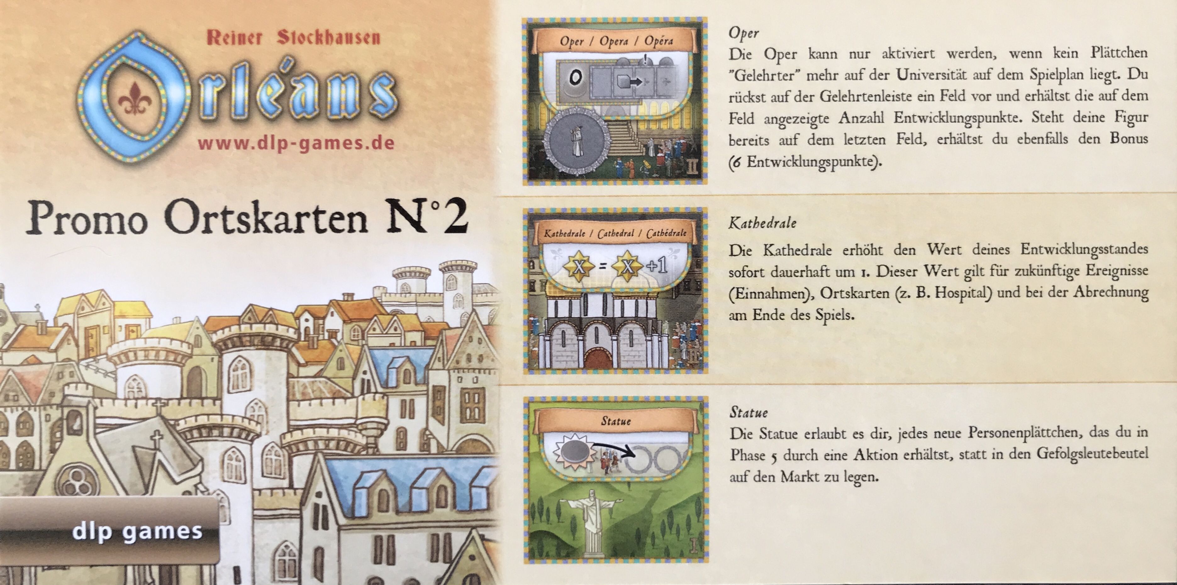 Orléans: Promo Ortskarten N°2