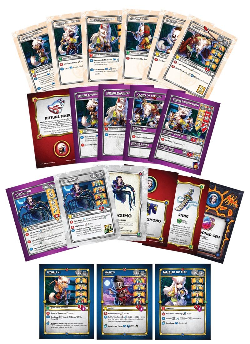 Ninja All-Stars: X Super Dungeon Upgrade Deck 1