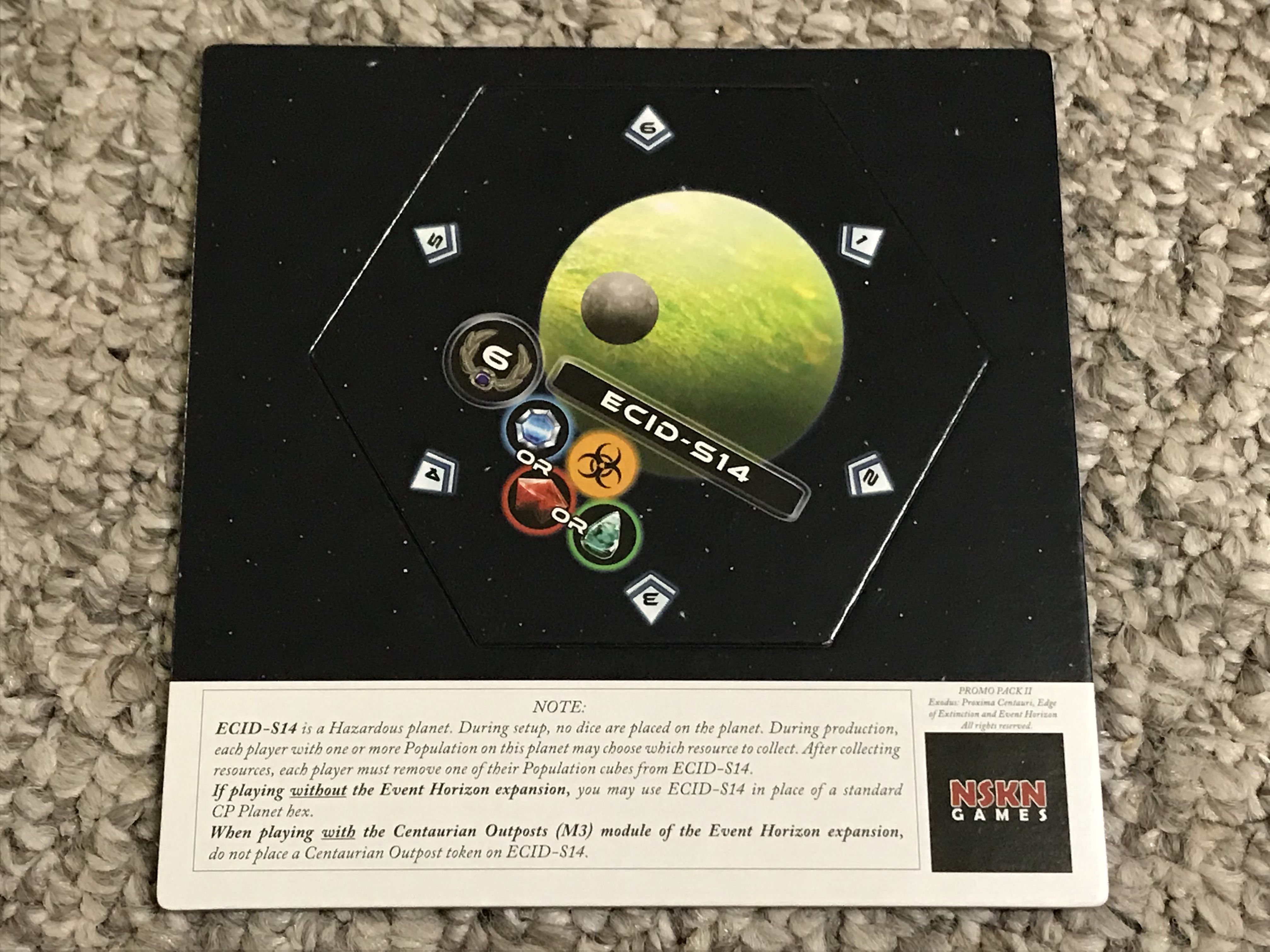 Exodus: Proxima Centauri – ECID-S14 Mini-Expansion