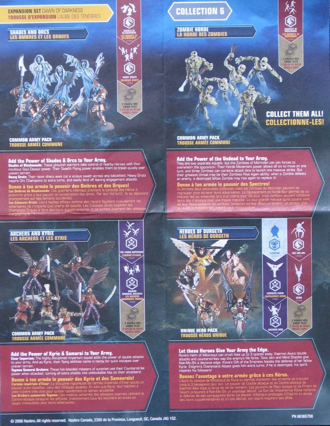 Heroscape Expansion Set: Dawn of Darkness