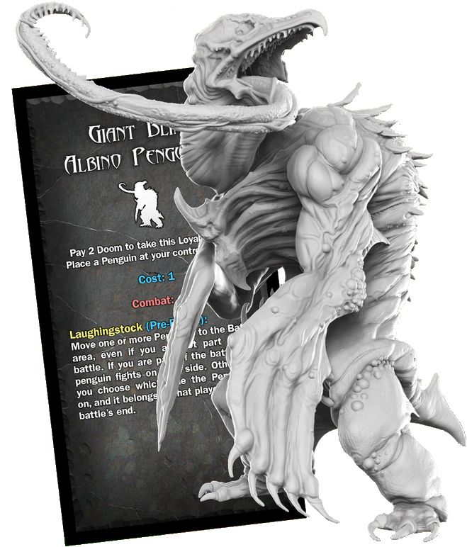 Cthulhu Wars: Giant Blind Albino Penguin