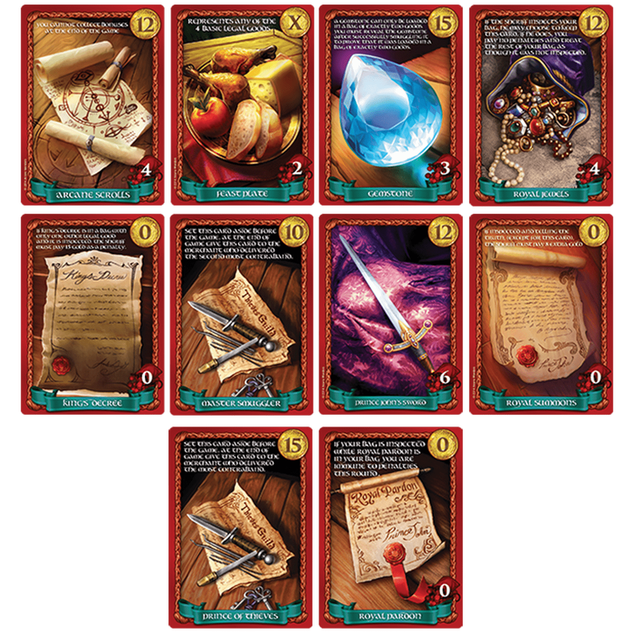 Sheriff of Nottingham: 2018 Promo Pack