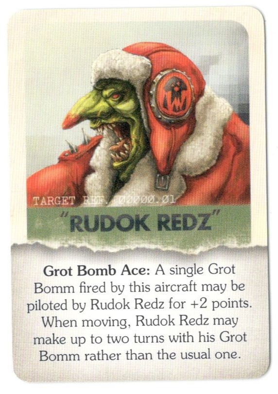 Aeronautica Imperialis: Wings of Vengeance – Rudok Redz Promo Card