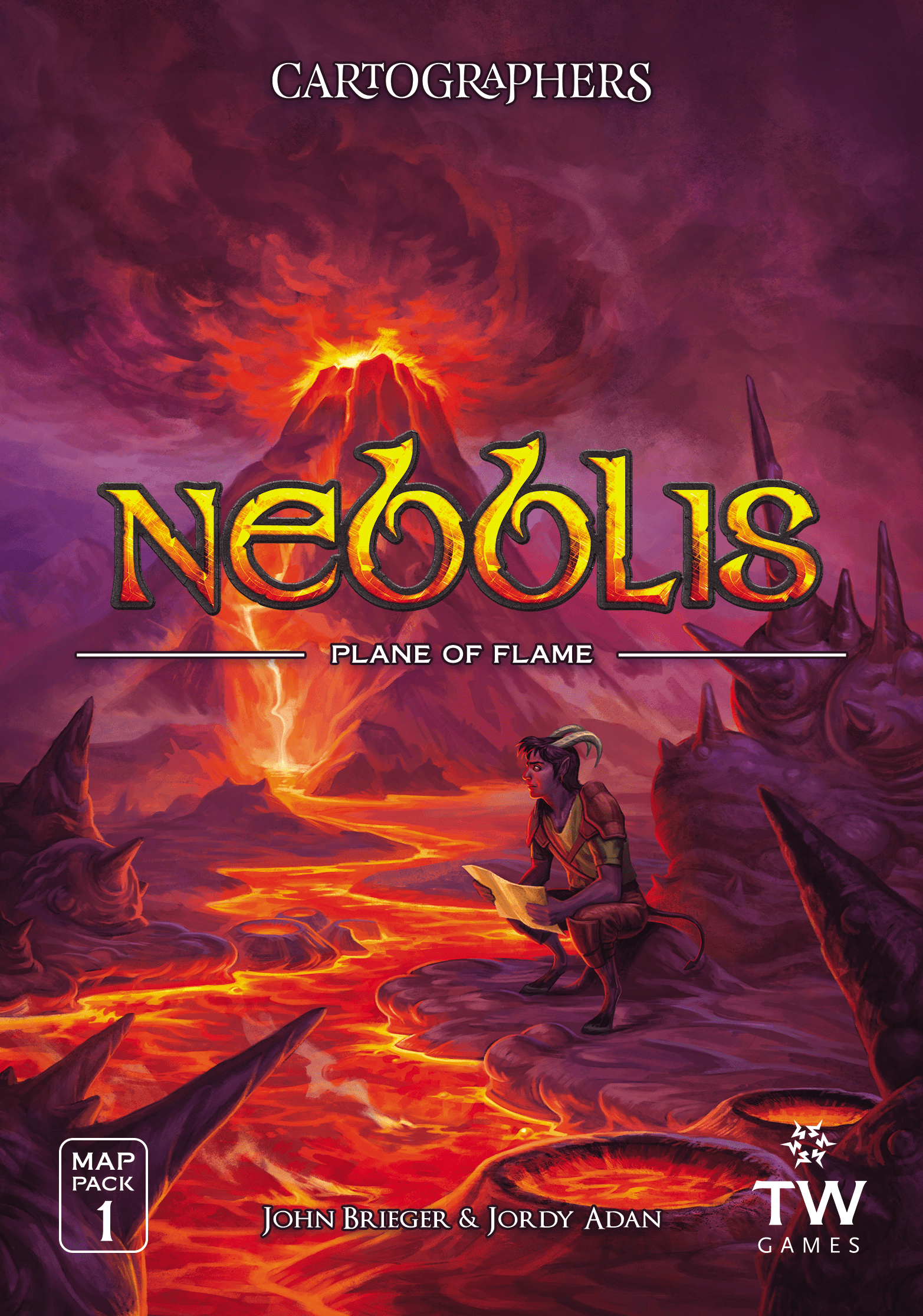 Cartographers: Map Pack 1 – Nebblis: Plane of Flame