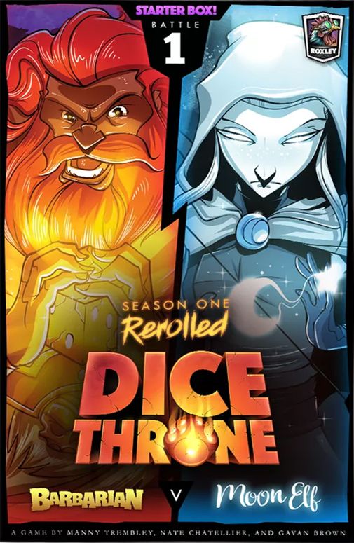 Dice Throne: Season One Rerolled – Battle 1: Barbarian v. Moon Elf