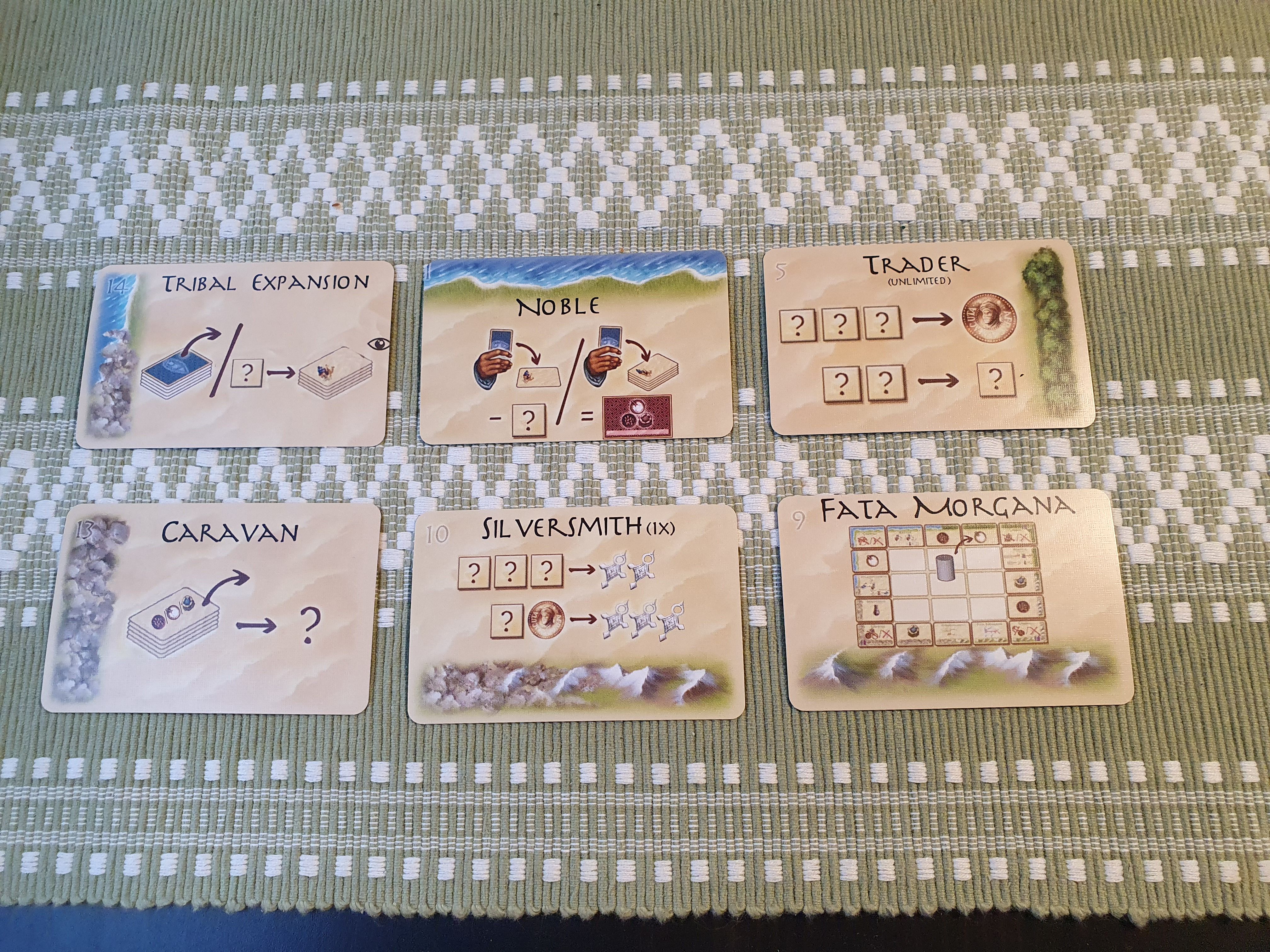 Targi: Alternative Border Cards
