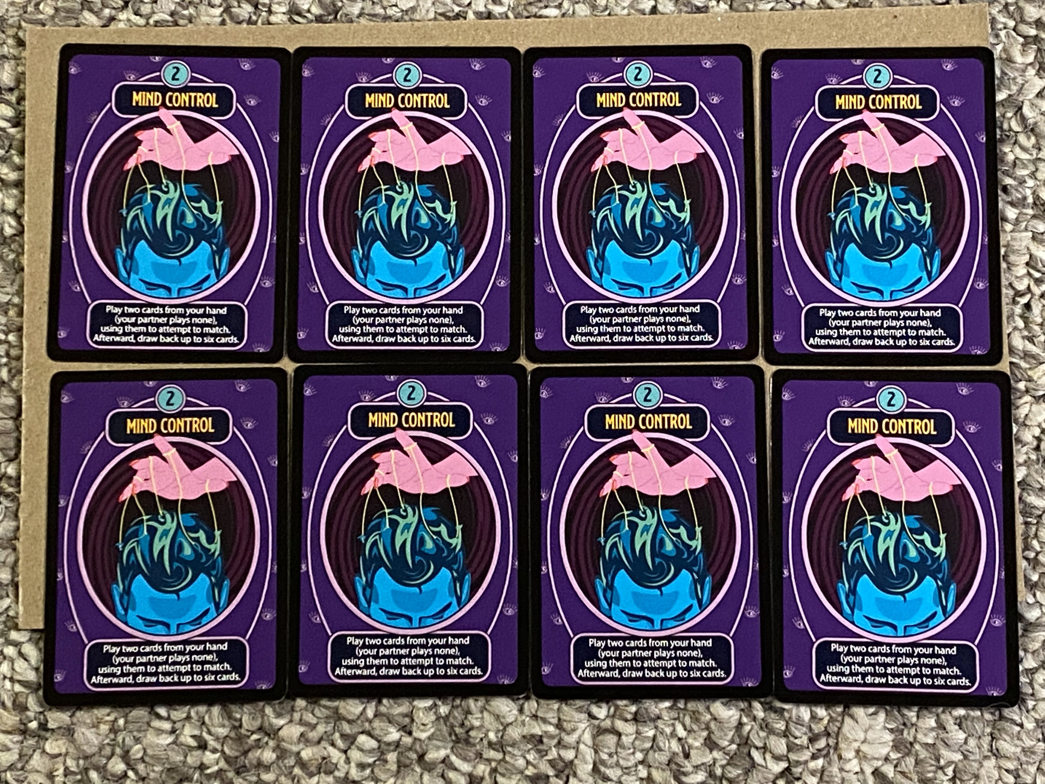 Medium: Mind Control Promo Cards