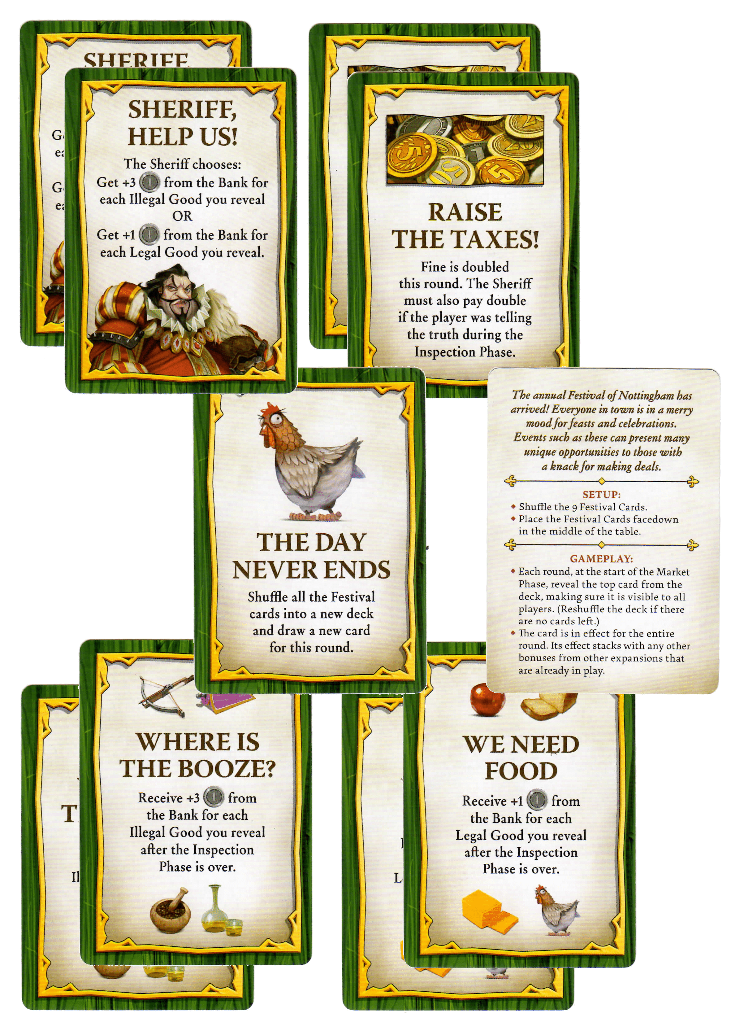 Sheriff of Nottingham: 2nd Edition – Festival of Nottingham