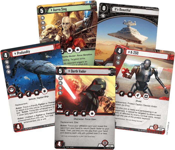 Star Wars: The Card Game – Champion Cards