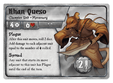 Summoner Wars (Second Edition): Khan Queso Promo Card