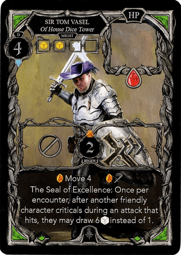 Oathsworn: Into the Deepwood – Sir Tom Vasel Promo Ally