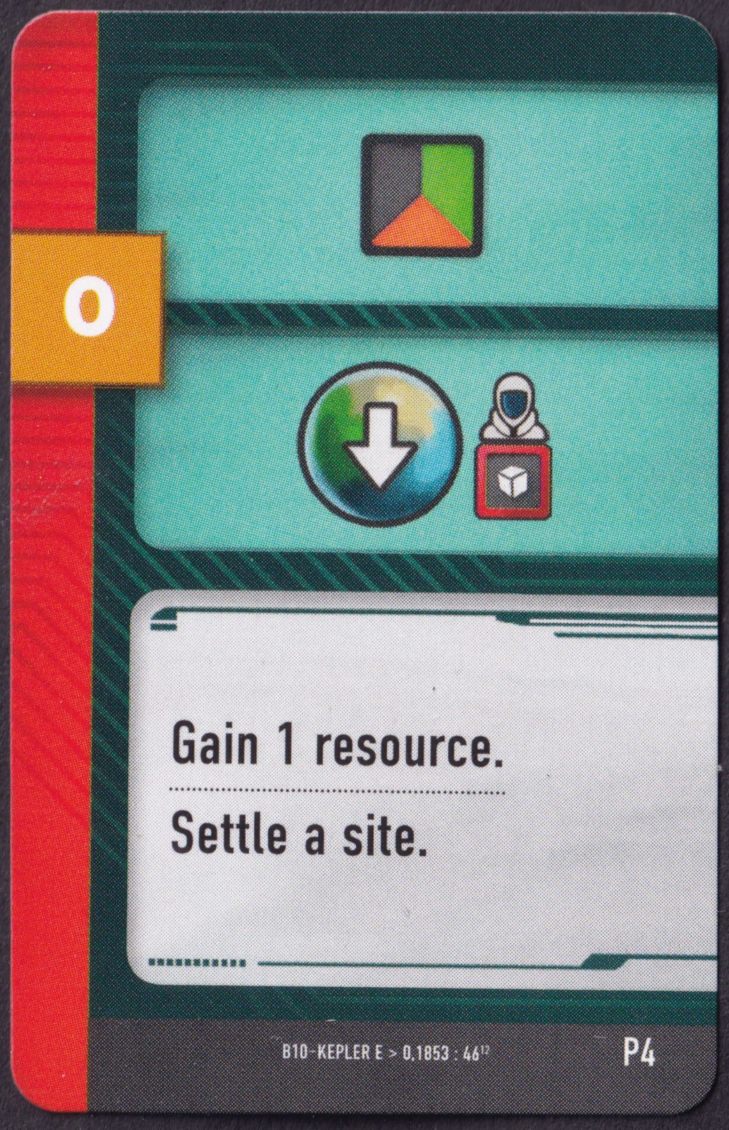 Evacuation: P4 – Spielbox Promo Card