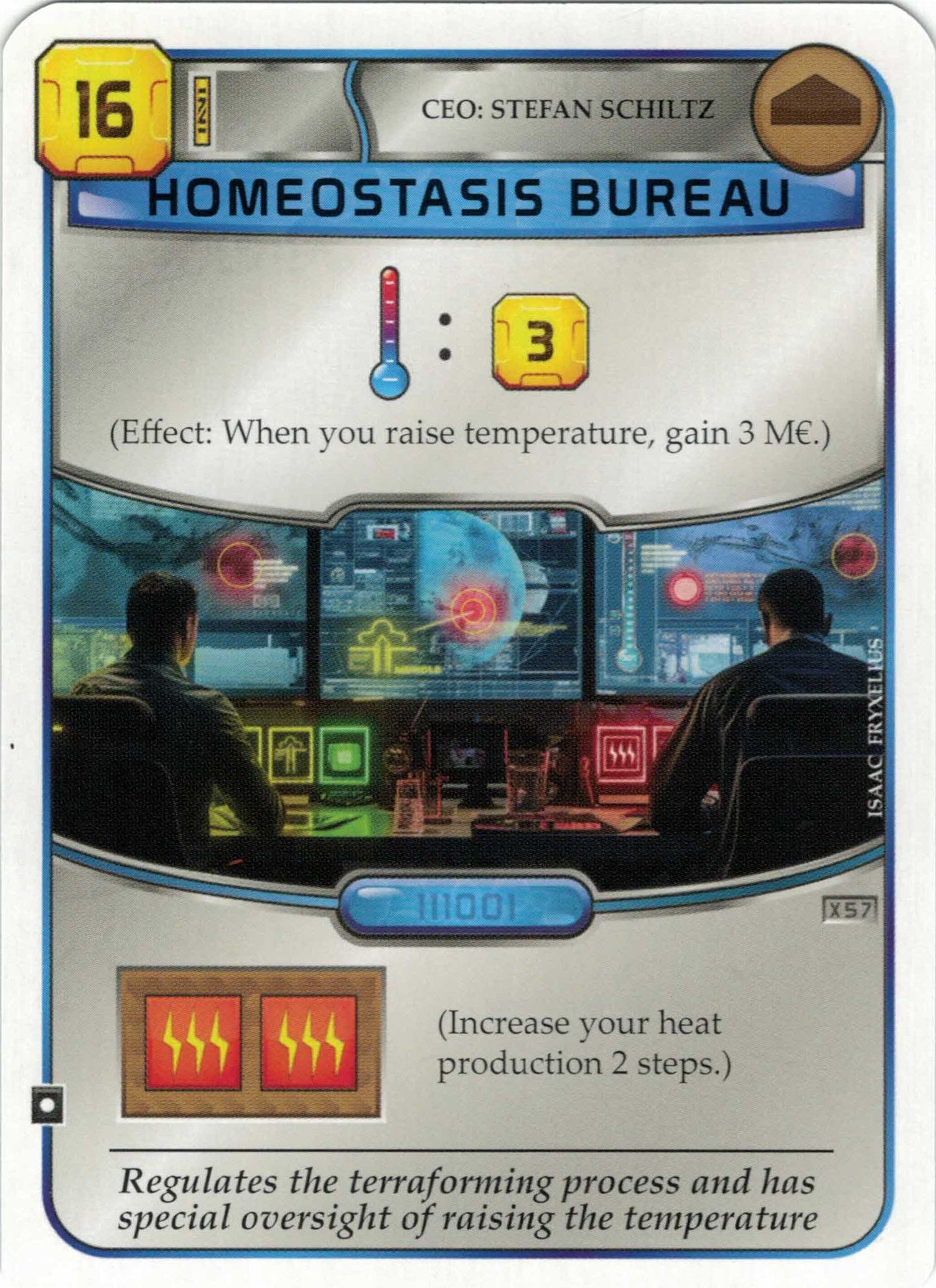 Terraforming Mars: Homeostasis Bureau Promo Card