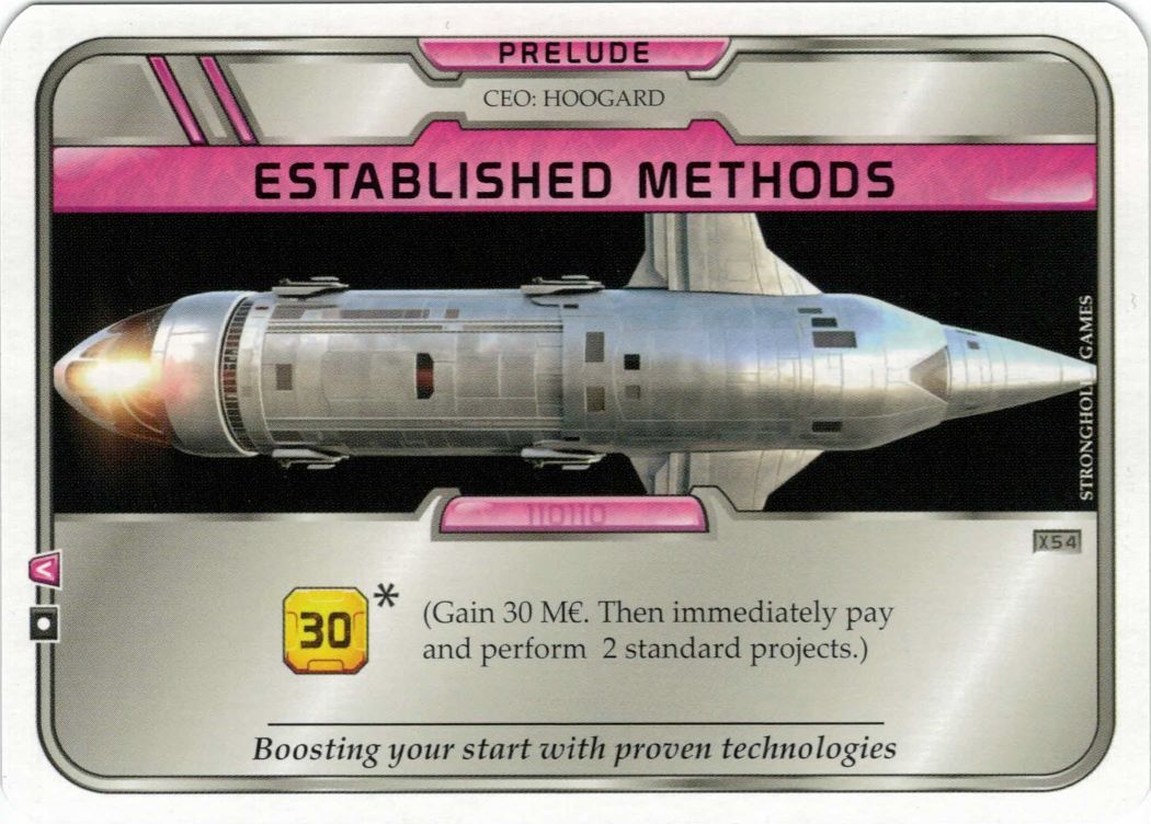 Terraforming Mars: Established Methods Promo Card