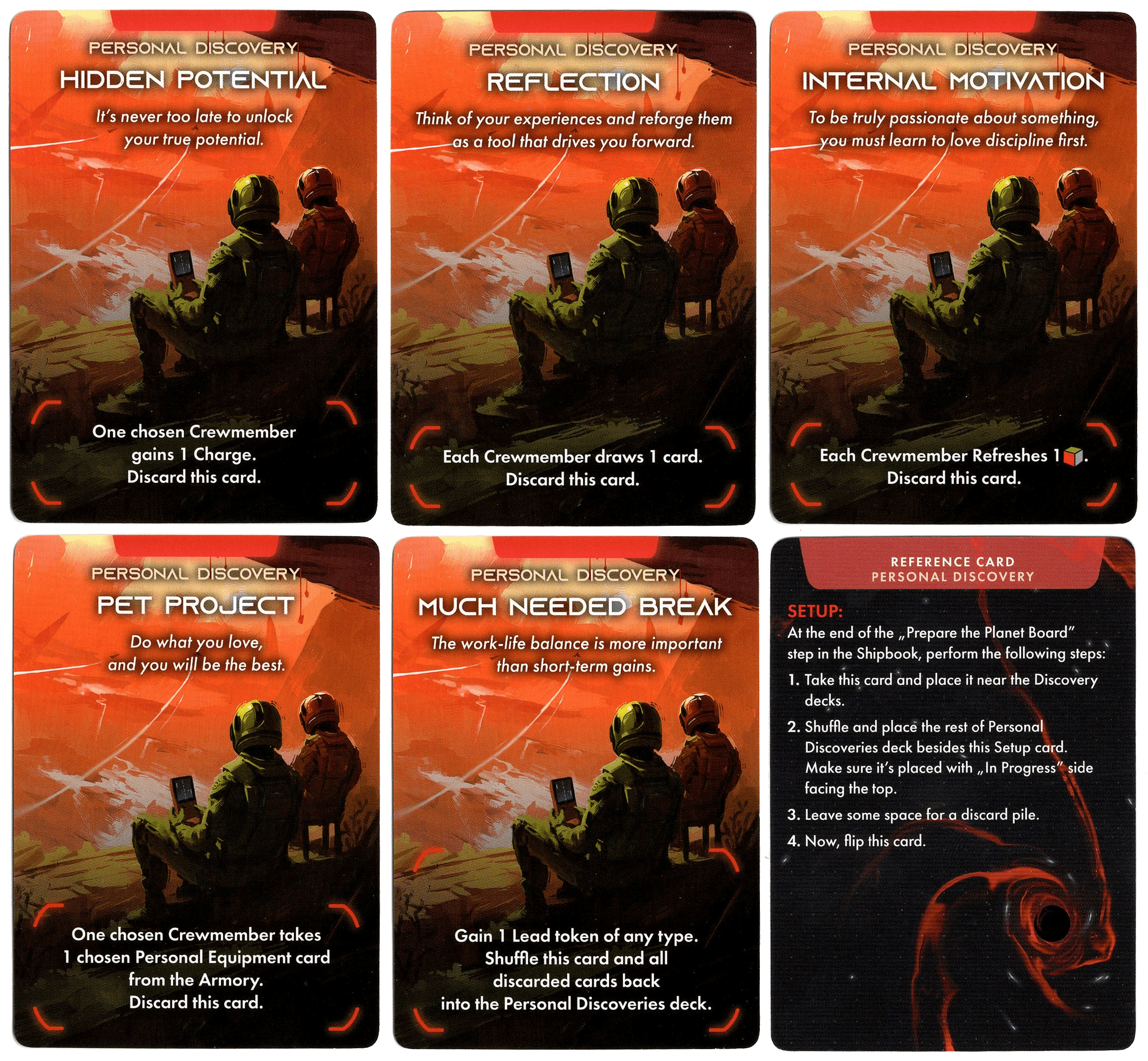 ISS Vanguard: Personal Discovery Promo Cards