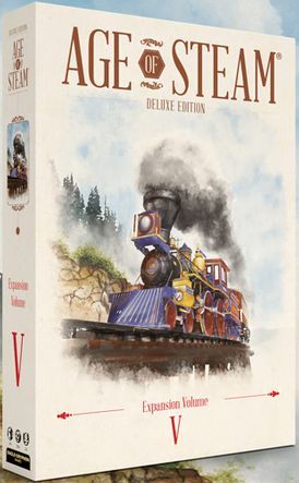 Age of Steam Deluxe: Expansion Volume V