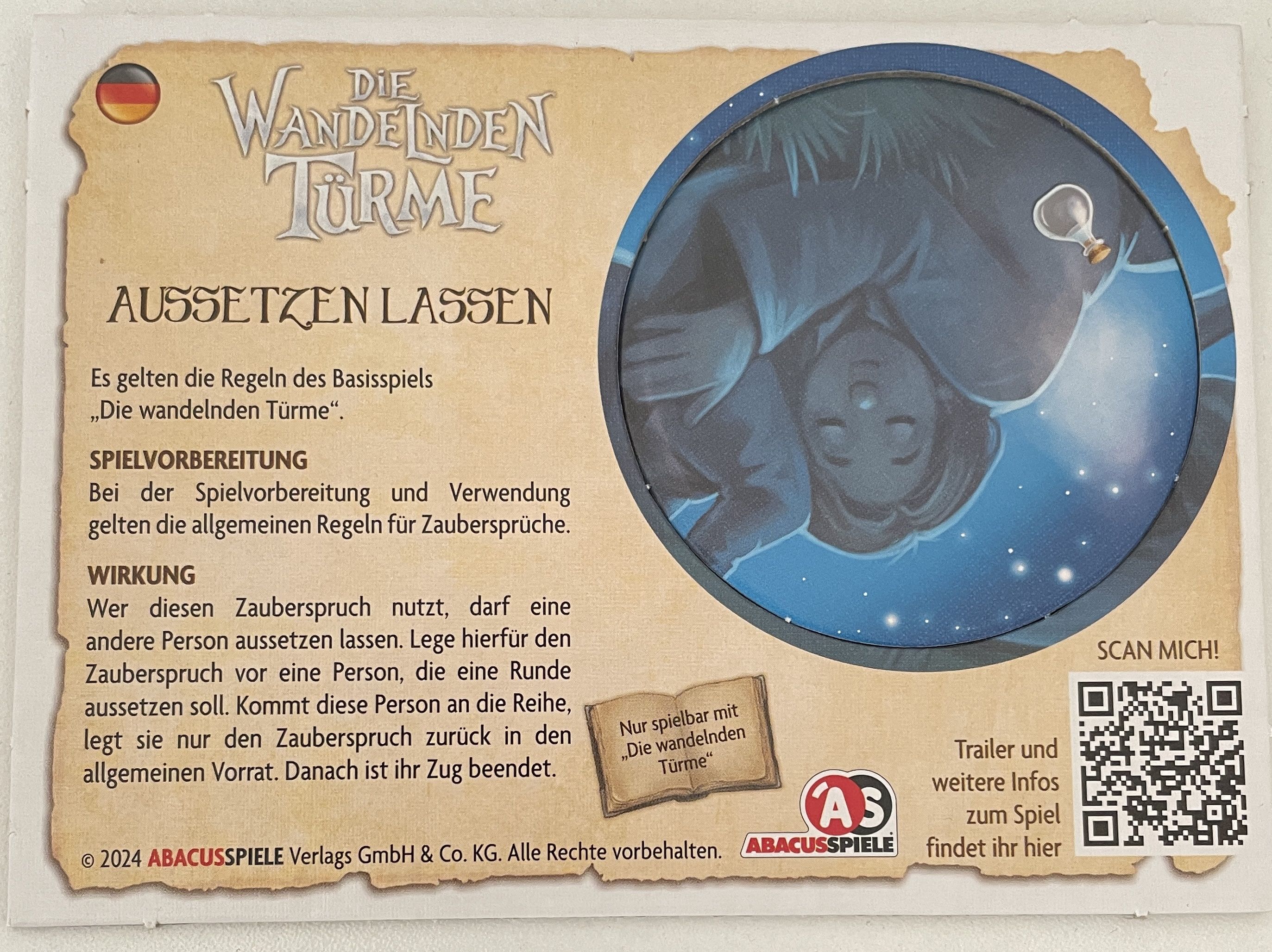 Wandering Towers: Let Someone Skip a Turn Promo Card
