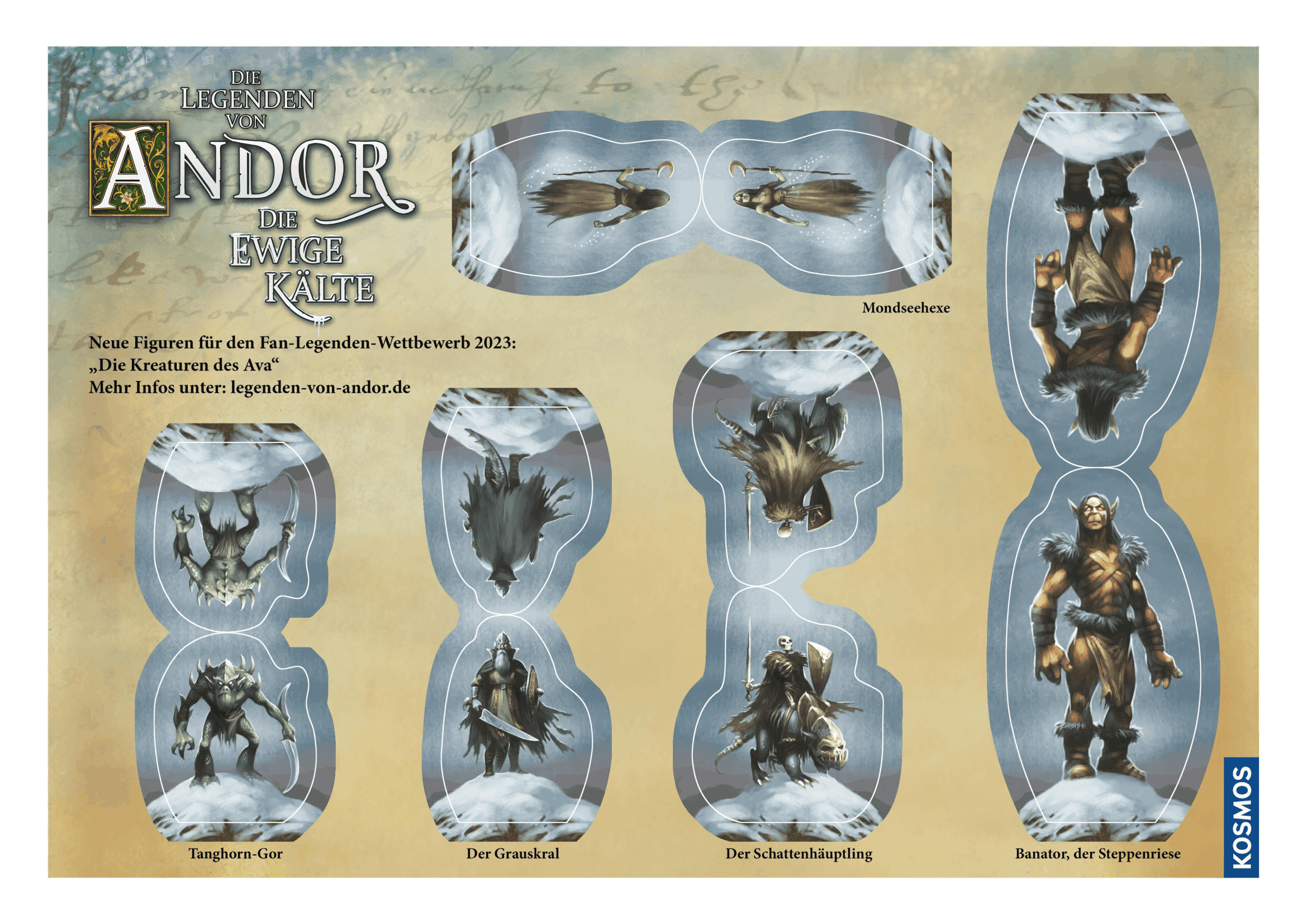 Die Legenden von Andor: Die Kreaturen des Ava