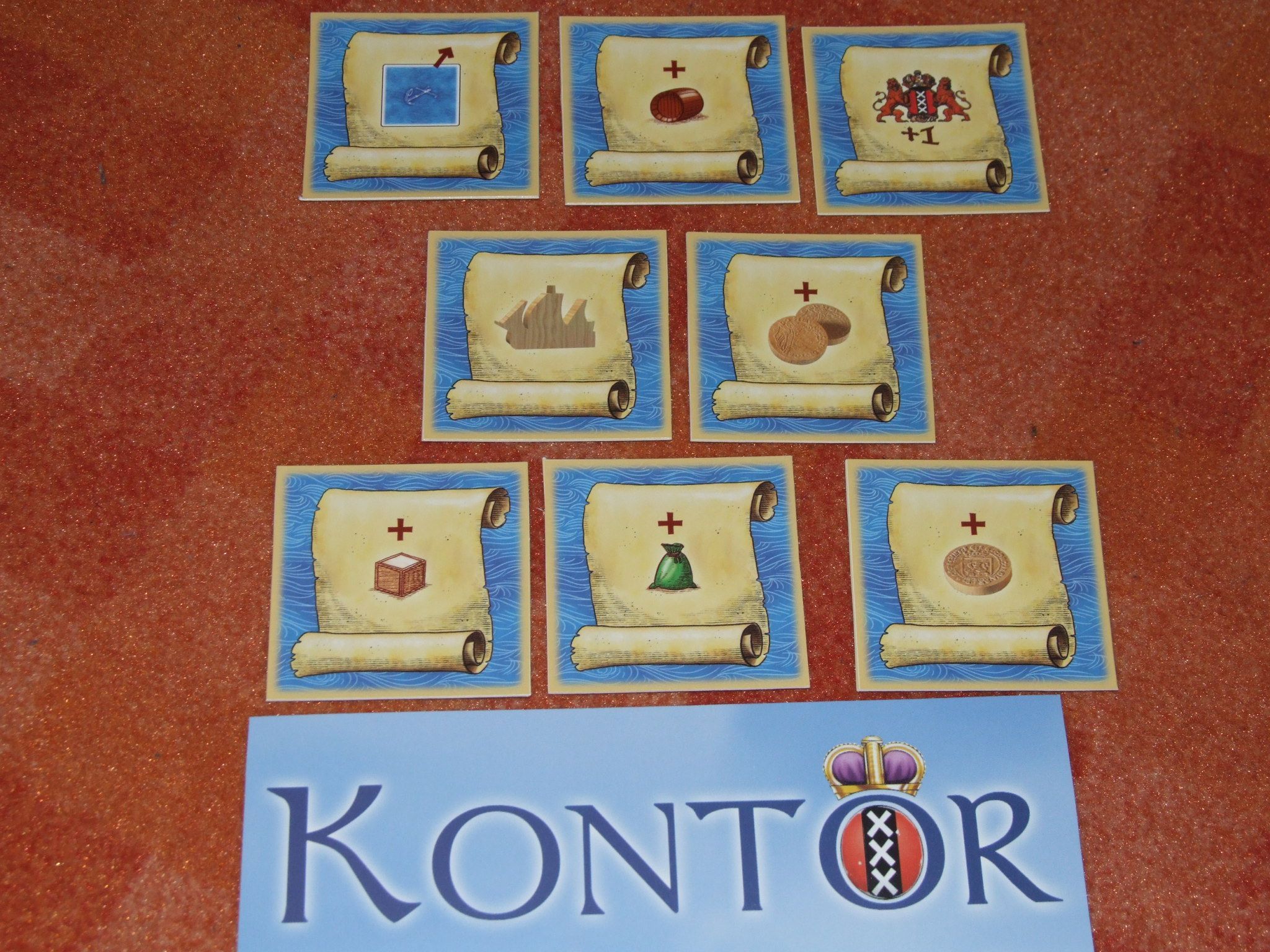 Kontor: Die Aktionstafeln