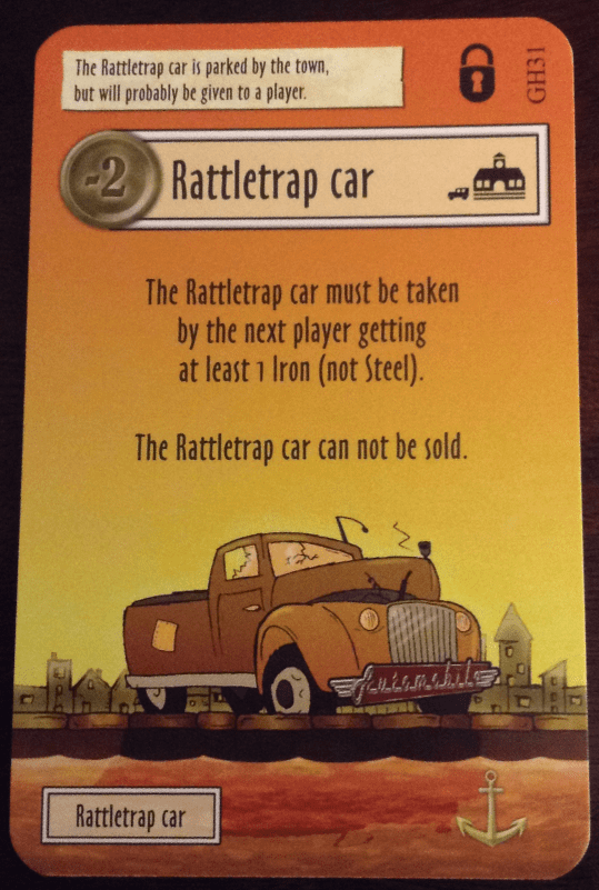 Le Havre: Le Grand Hameau – Rattletrap car