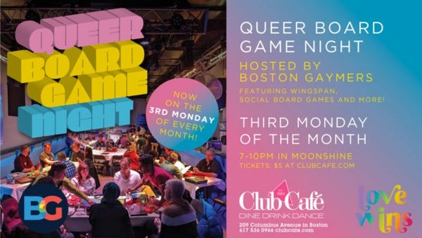Queer Board Game Night - TICKET REQUIRED